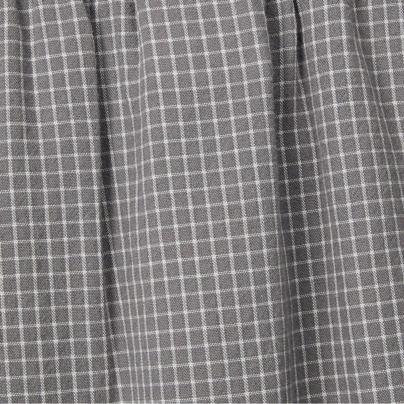 JAJU [JAJU] Men's Cotton Rayon Seersucker 7/8 Pajama Set_Light Gray