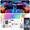 Interior Car LED Strip Lights, Acrylic LED Lights for Car