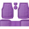 CAR PASS - Alfombrillas de goma resistentes para coche, juego