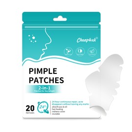 Pimple Patches Nose Pore Strips Large Spot Patches Spot Stickers Acne Treatment Absorbing Cover Invisible Blemish Cover Acne Dots for Fast Acting Skincare (20 Nose)