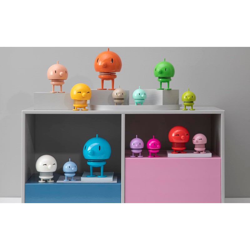 Hoptimist - Small Bumbel - Latte/White - Plastic - (DxH)