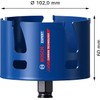 Bosch Professional 1x Expert Construction Material Hole Saw (for Softwood,