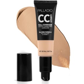 Palladio CC Cream Correctora de Cobertura Completa sin Aceite Light 20W
