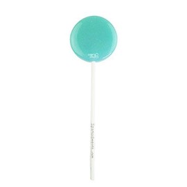 Blue Raspberry Lollipops Aqua Flavor Lolliops (36Piece) Handcrafted In Usa By Sparko Sweets