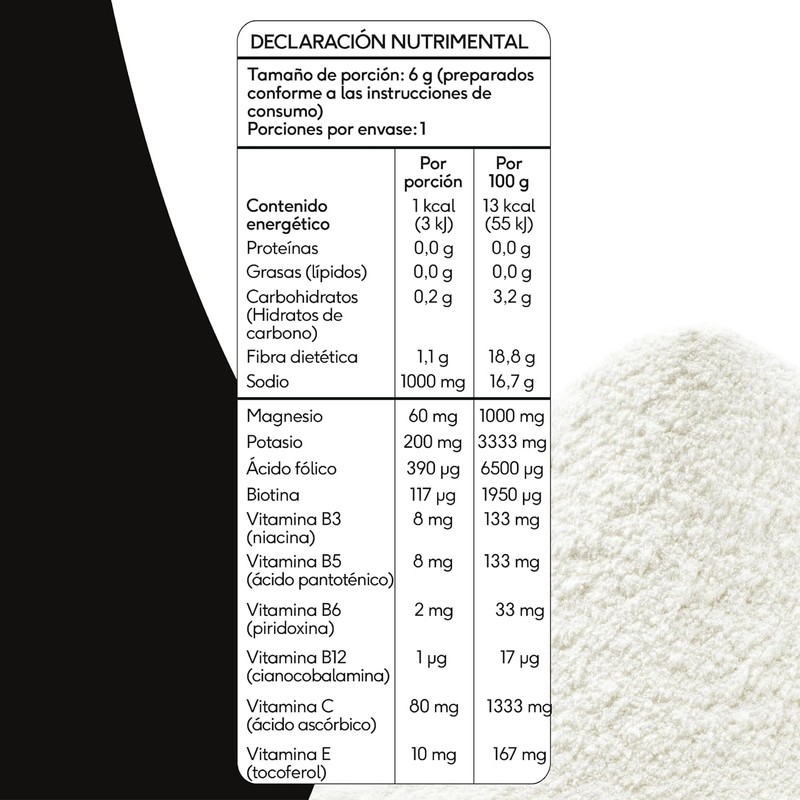 Quenut - Electrolitos en Polvo 48 Sobres Sin Azúcar, Hidratación