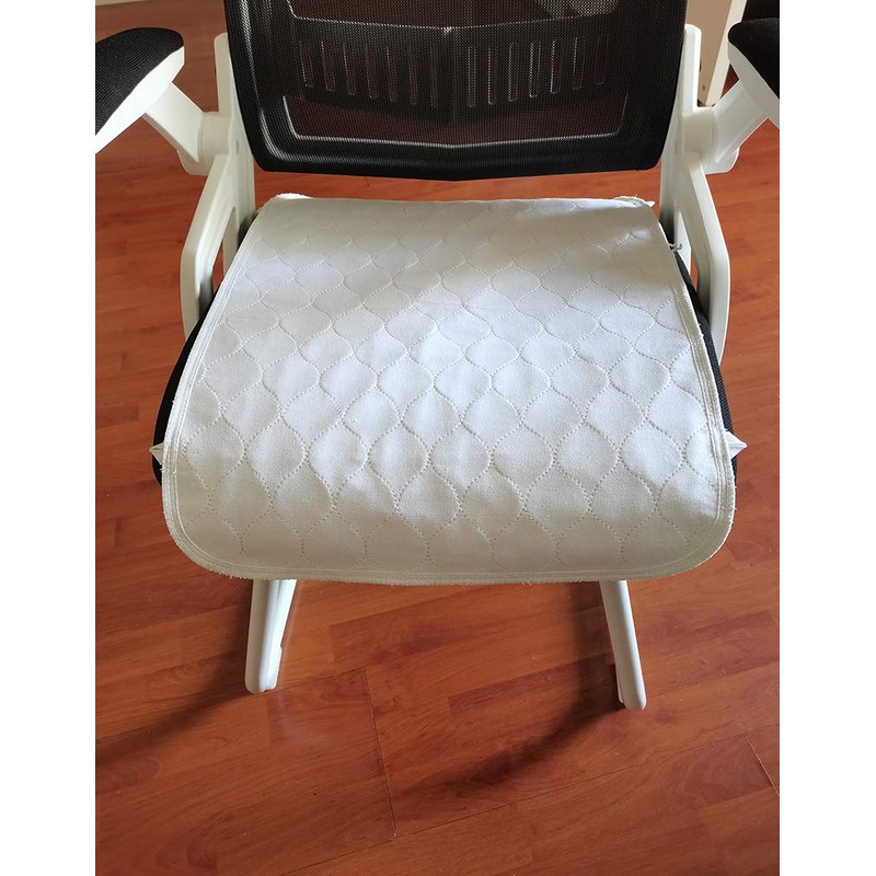 Careboree 3 Pack Cotton Top Quilted Chair Pad Washable Waterproof