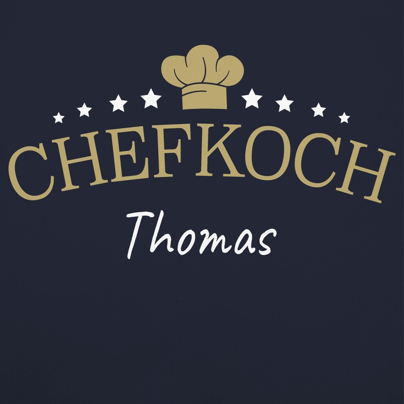 Geschenk mit Namen personalisiert by Shirtracer - Apron - Cooking
