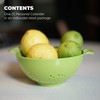 Culinary Elements Mini Plastic Colander with Double Handles – 6