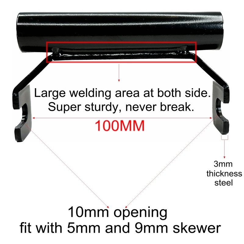 ODIER Bike Fork Thru Axle Adapter Bicycle Rack Repair Stand