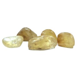 HOME GENIE Citrine Tumbled Stones | Vastu & Feng Shui Energy Balancer | Natural Decorative Crystal for Home & Office