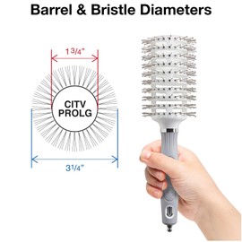 Olivia Garden Olivia Garden Ceramic and Ion Turbo Vent Pro Hair Brush CITVPRO-LG (Large 3 1/4")