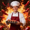 ARQRHTLY Chili Cook Off Party Supplies Set with 200 Disposable