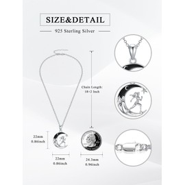 Flpruy Running Necklace for Women Sterling Silver Track Field Pendant Runner Necklace Marathon Outdoor Sport Jewelry Gift for Track Field Team Fans