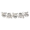 4Pcs Crystal Shoe Buckle 4.3in Long 1.3in Wide Sparkling Easy