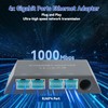 4 Port Ethernet Adapter for Starlink Gen 3/Starlink Mini RJ45