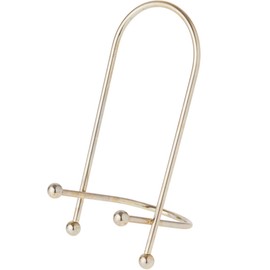 Bard's Brass Wire Easel, 7" H x 3" W x 4" D