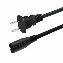 SLLEA AC in Power Cord Outlet Socket Cable Plug Lead Compatible with Technic Direct Drive Turntable SL-DZ1200 SL-MC70 SL-PD5