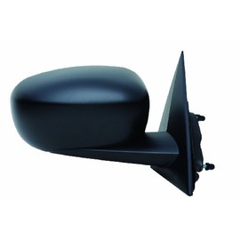 Fit System Passenger Side Mirror for Dodge Charger, textured black, non-foldaway, Heated Power