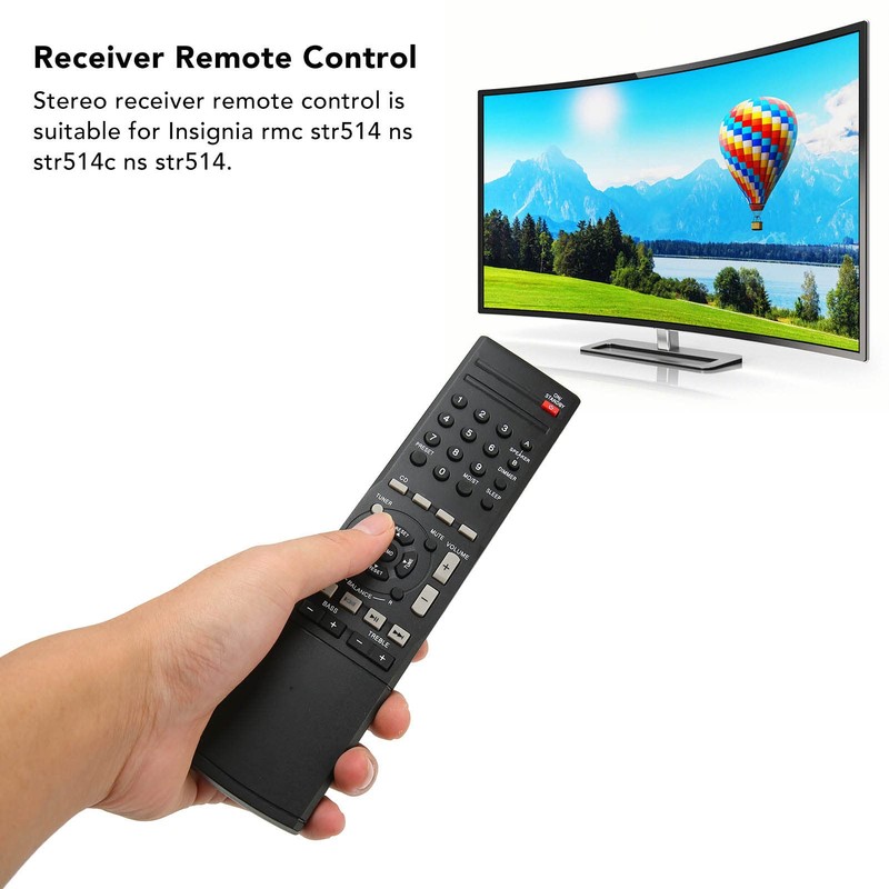 Stereo Receiver Remote Control for Insignia RMC STR514 Ns Str514c