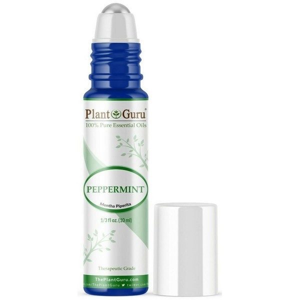 Peppermint Essential Oil Roll On 100% Pure Therapeutic Grade Mentha Piperita