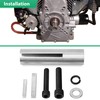 Camotokiit Extended 1 to 1 1/8 inch 1/4" Key Gas