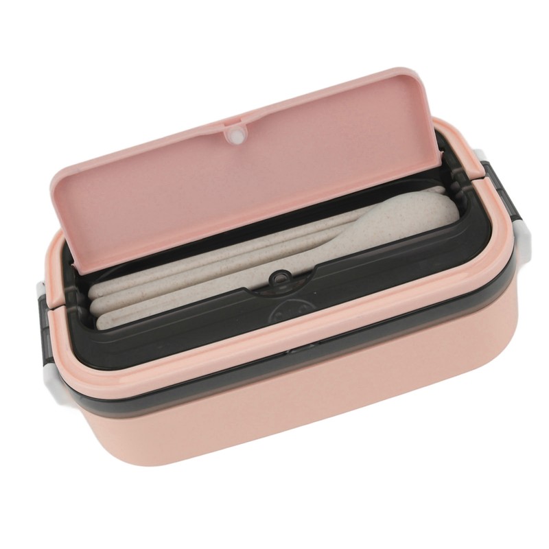 Bento Lunch Box 316 Stainless Steel 700ml Capacity Leakproof Microwave