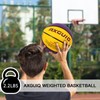 AXGUIQ 2.2LBS Weighted Heavy Training Basketball 28.5" - Size 6