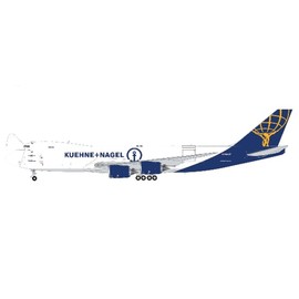 GeminiJets G2GTI1240 Atlas Air Boeing 747-8F Kuehne+Nagel Interactive Series; Scale 1:200
