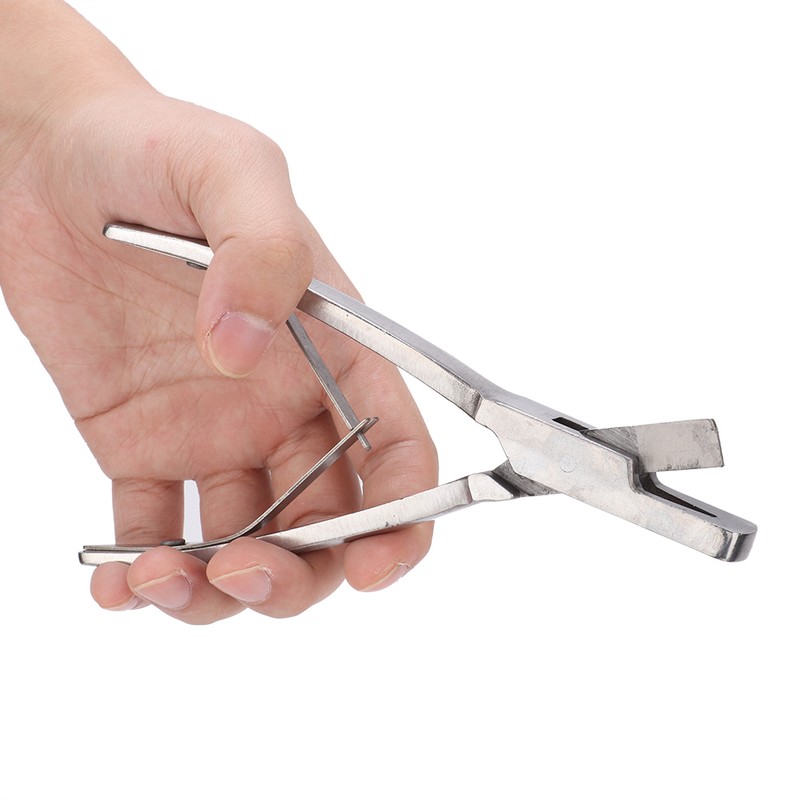 Stainless Steel Pig Ear Tag Plier Pig Equipment Farm Animals
