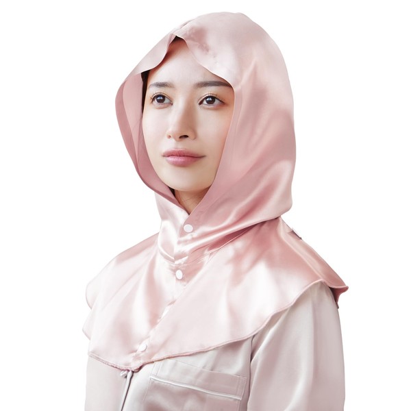 Utukky 100% Silk Night Cap, Turban, Silk Cap, Heat Retention,