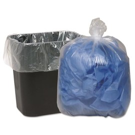 Classic 243115C Clear Low-Density Can Liners, 16gal, .6mil, 24 x 33, 500/Carton