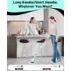 Depurador Eléctrico Giratorio Limpieza Baño Cepillo Polvo Inalámbrico Ipx7 Impermeable