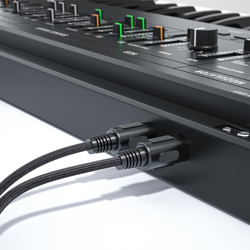 DigitalLife USB to 5-Pin MIDI Interface for PC and Mac