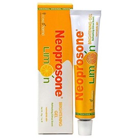 NEOPROSONE Gel despigmentante facial con extracto de limn  crema aclarante para manchas oscuras en el rostro  antipigmento  piel ms uniforme y...     