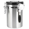 Stainless Steel Coffee Bean Airtight Canister Tea Dried Fruits Storage