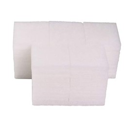 INGVIEE Pack of 50 Compatible Filter Wadding for Juwel Compact / Bioflow 3.0 / M