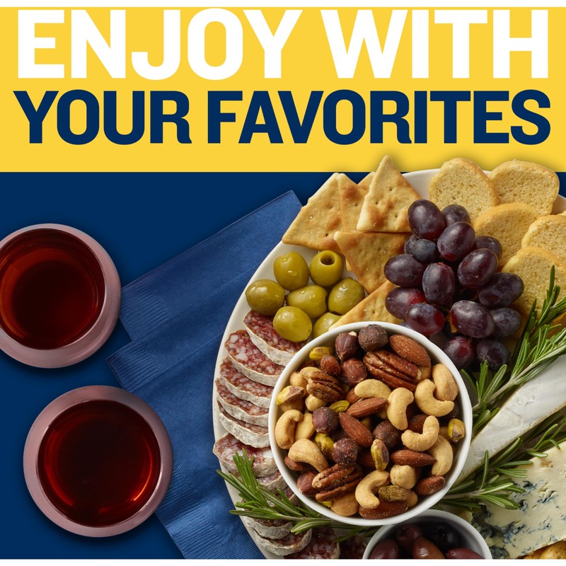PLANTERS Deluxe Mixed Nuts with Sea Salt, 27 oz Resealable