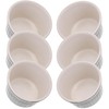 KADAX Soufflé Moulds Set, 6 Pieces, Diameter 9 cm, Crème