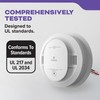 Kidde Hardwired Smoke & Carbon Monoxide Detector, 10-Year Battery Backup,
