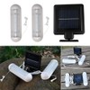 LED Solar Shed Light, Solar Powered Rechargeable Garage Shed Work