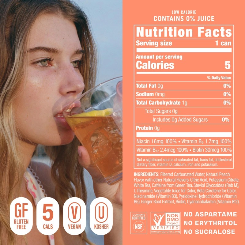 GORGIE Sugar Free Energy Drink 12 Pack Bold Flavor Low