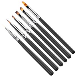 Nail Art Brushes Set Gel Polish Nail Art Design Pen Painting Tools with Nail Extension UV Gel Brush, Builder Gel Brush, Gradient Pen and Nail Art Liner Brush for Salon at Home DIY Manicure, HJ-NB122