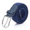 DWOY Elastic Fabric Belt Braided Belt for Men and Women,