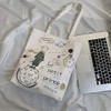 Cute Canvas Bag, Tote Bag, Large Capacity, Shoulder Bag, Bag