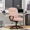 Serta Style Hannah II Office Chair, Harvard Pink Microfiber