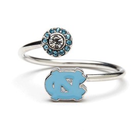 Stone Armory Anillo de la Universidad de Carolina del Norte para mujer | Joyería de Carolina del Norte | Anillo de clase de Tarheels UNC | Regalo perfecto de Carolina del Norte para fanáticos, estudiantes, alumnos | Anillo ajustable de Tarheels UNC