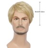 Kalyss 8" Short Straight Men's Blonde Color Wig Heat Resistant