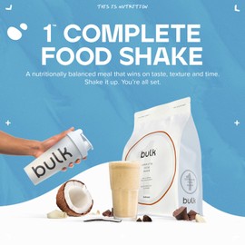 Bulk 1 Complete Food Shake, Complete Meal, 7 Meals, 700 g