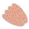 Peachy Flowers Double-Sided Oval Nail File Emery Board Set 4