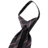 Michiko Korondon MKZP-27-C One-Touch Necktie Brand, Striped Pattern, Gift, Stylish,